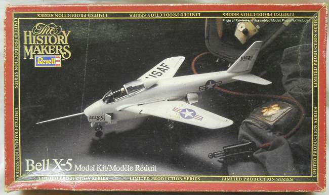 Revell 1/40 Bell X-5 History Makers Issue, 8619 plastic model kit